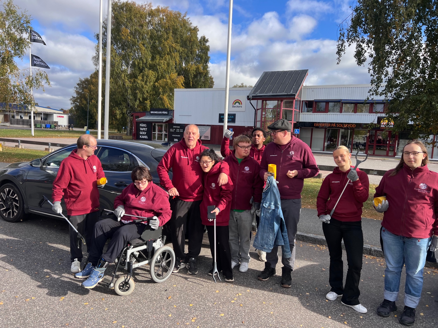 Vi städade Sverige tillsammans med Måndagsgruppen